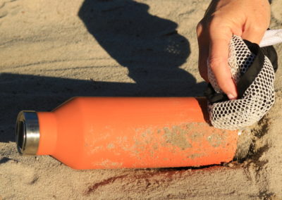 Wipe away the sand with ease!